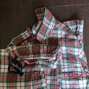 Brooks Brothers red plaid pajamas, size small